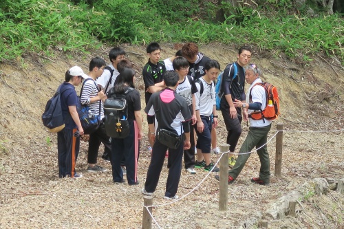 下り坂の歩き方講習
