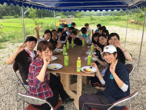 汗をかいたあとのちょい辛カレーはうまい！