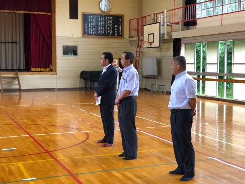 千葉健司栗原市長より歓迎の言葉をいただきました