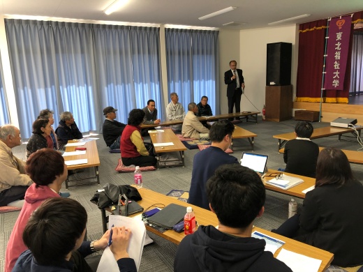 牡鹿総合支所地域振興課より講評をいただく