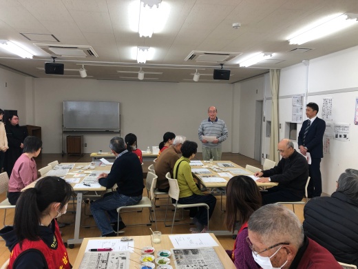 国見地区連合町内会会長　吉澤様より開会のご挨拶