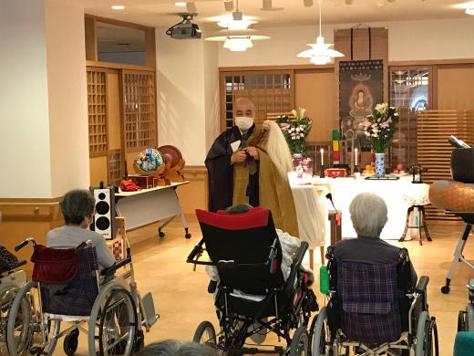 導師法話「せんだんの館」にて