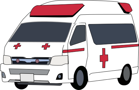 救急車イラスト