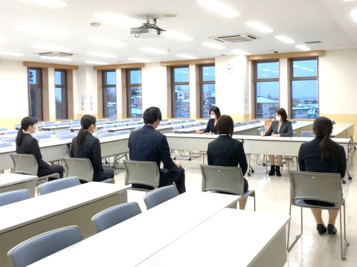 医療機関実習事前指導で実技試験を実施しました（2020年）