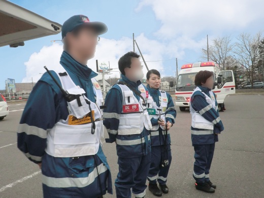 DMAT活動時の写真
