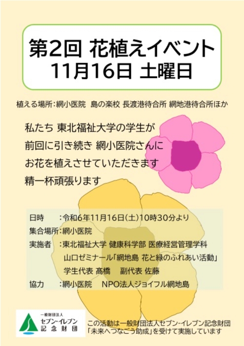 学生が制作したポスター