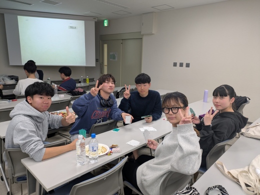 ゼミ活動後のお楽しみ