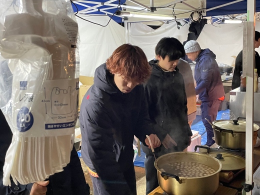 出店のお手伝い