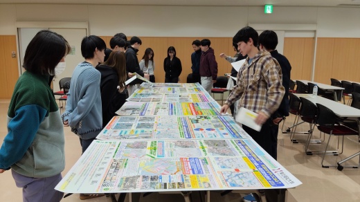 スピンオフショット１（発表練習風景） 春休み期間中も頑張って発表練習をしてきました