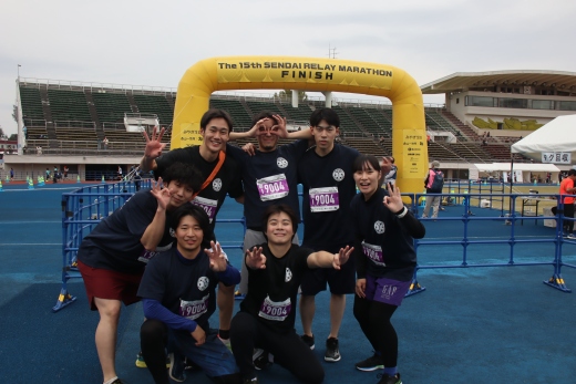 3位でゴール