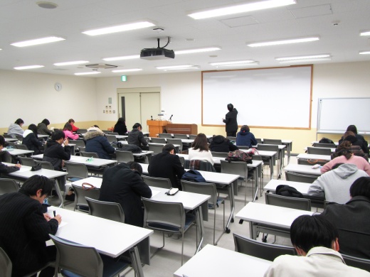 実力試験の様子