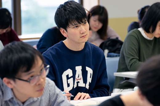 医療系管理学科3年　浦山裕佑君(2019年3月時点)