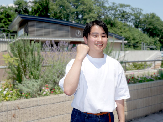 医療経営管理学科3年（救急救命士課程）津田剛志さん（2021年8月時点）