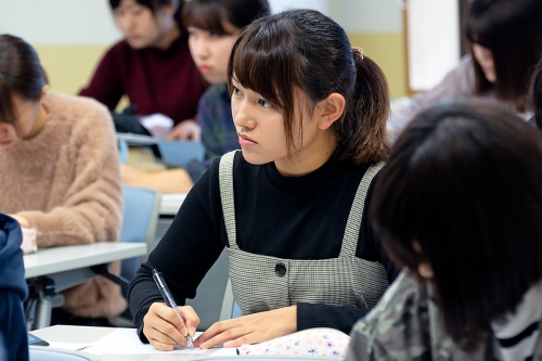 授業受講中