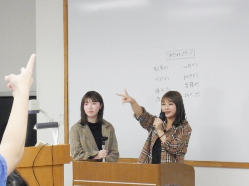 ファシリテーターの学生たち