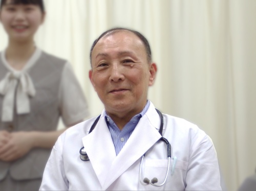 舩渡忠男教授（予防福祉クリニックにて撮影）