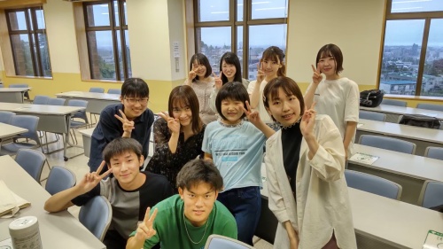 水本ゼミの集合写真
