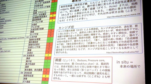 授業のスライド