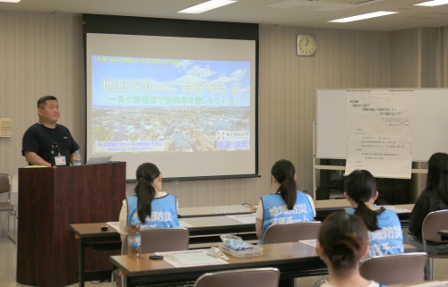 青葉区貝ヶ森地区の防災講演