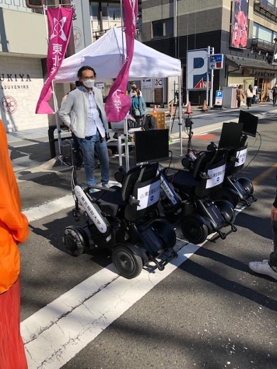 試走用車いす