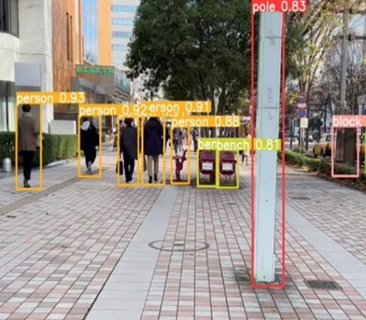 障害物の検出・距離の推定
