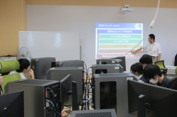 仙台育英学園高校情報科学コースとの高大連携事業を実施しました