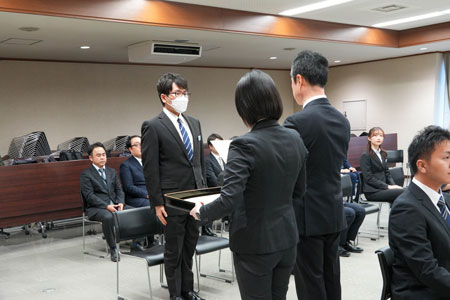 千葉涼さん（情報福祉マネジメント学科3年生）