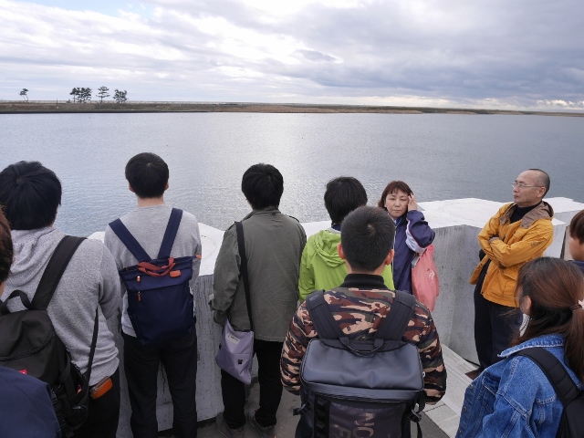 閖上の海に関する様々な人の想いも教えていただきました