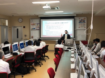 訪問授業の様子