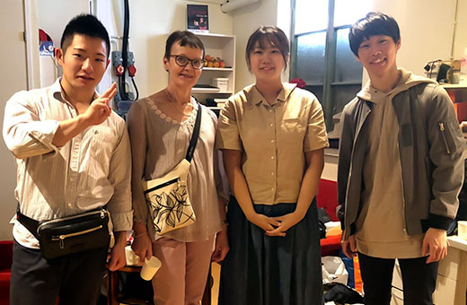 東北福祉大学留学生たちとともに