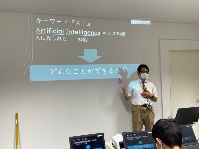 東北高校にて高大連携授業を実施しました