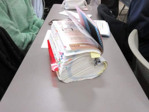 何度も読み込んで書き込んだ参考書