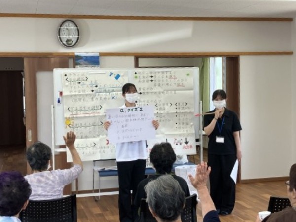 健康教育の様子①