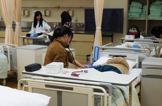 血圧測定の練習