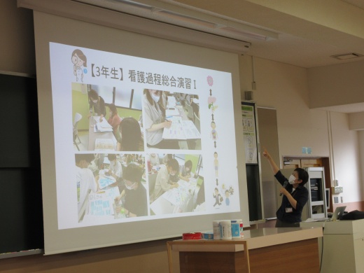 病院実習の前に取り組む「看護過程総合演習Ⅰ」