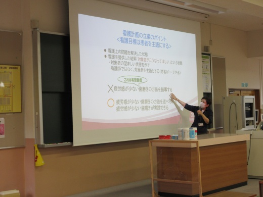 看護の目標は「患者さん」を主語にする