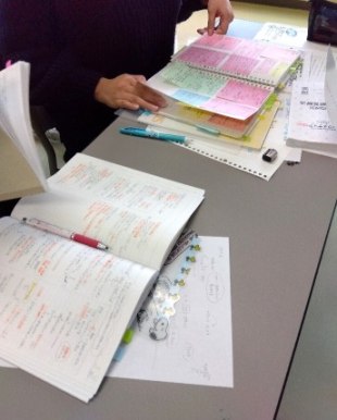 【保健看護学科】4年生が看護師国家試験に向けて勉強中