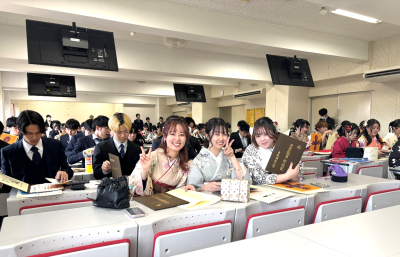 【リハビリテーション学科】新たな一歩を踏み出す卒業生の皆さんへ