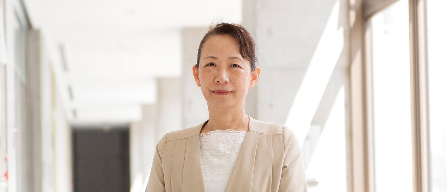 リハビリテーション学科 学科長　齋木 しゅう子