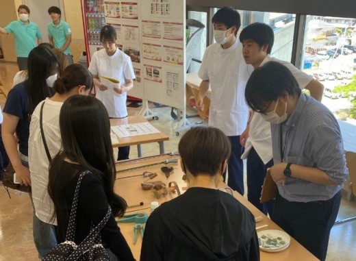 見て・触れて・感じる作業療法の魅力を体験　