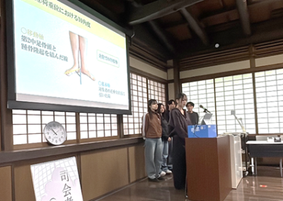 【理学療法学専攻】令和7年度卒業研究発表会を開催しました！