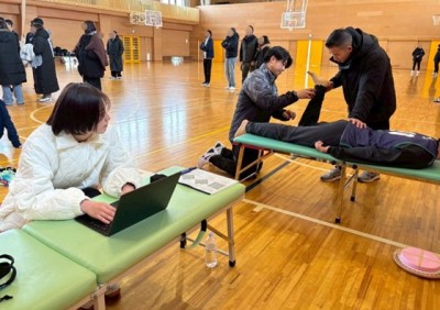 【理学療法学専攻】3年生5名が中学生バスケットボール選手のメディカル・フィジカルチェックに参加しました！