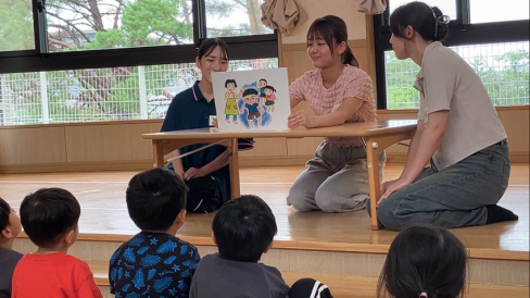 【リハビリテーション学科】保育園でレクリエーションを実施しました