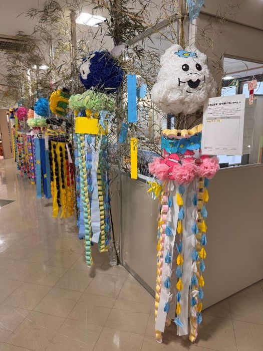 ウェルコム4階の廊下にて展示中！