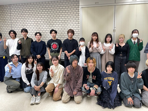 合同で集合写真
