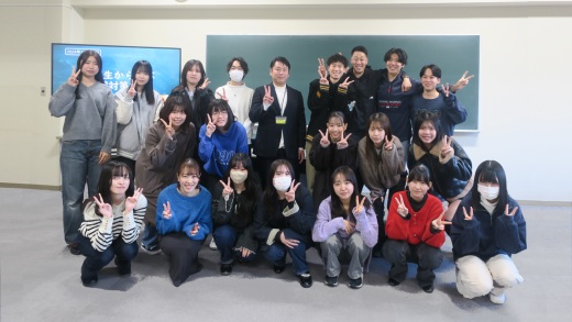 講義後の集合写真