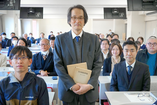 最終講義での田中先生