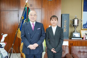 社会福祉学科の角美里さんが2年連続で奨励賞を受賞