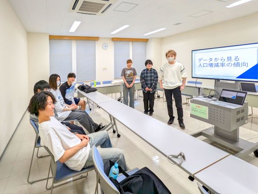 グループごとのプレゼンテーション