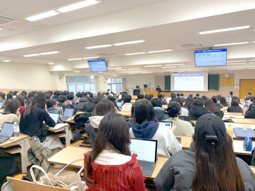 国家試験対策ガイダンスの様子①